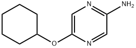 5-(CYCLOHEXYLOXY)PYRAZIN-2-AMINE 구조식 이미지