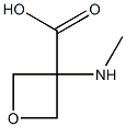 3-(methylamino)oxetane-3-carboxylic acid Structure