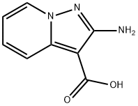 2-aminopyrazolo[1,5-a]pyridine-3-carboxylic acid Structure