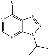 7-chloro-3-(propan-2-yl)-3H-[1,2,3]triazolo[4,5-d]pyrimidine Structure