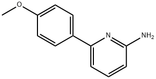2-AMINO-6-(4-METHOXYPHENYL)PYRIDINE 구조식 이미지