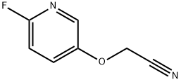 2-[(6-Fluoropyridin-3-yl)oxy]acetonitrile Structure