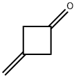 Cyclobutanone, 3-methylene- 구조식 이미지