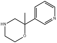 2-methyl-2-(pyridin-3-yl)morpholine Structure