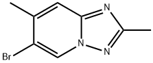 6-bromo-2,7-dimethyl-[1,2,4]triazolo[1,5-a]pyridine Structure