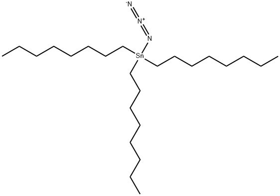 azido(trioctyl)stannane Structure