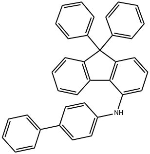 9H-Fluoren-4-amine, N-[1,1'-biphenyl]-4-yl-9,9-diphenyl- Structure