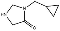 3-(cyclopropylmethyl)imidazolidin-4-one Structure