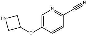 5-(azetidin-3-yloxy)pyridine-2-carbonitrile Structure