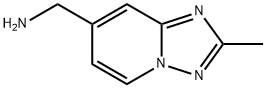 {2-methyl-[1,2,4]triazolo[1,5-a]pyridin-7-yl}methanamine Structure