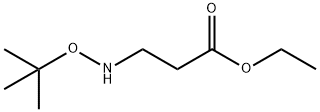 ethyl 3-[(tert-butoxy)amino]propanoate Structure