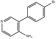 3-(4-BROMOPHENYL)PYRIDIN-4-AMINE Structure
