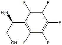 (2S)-2-AMINO-2-(2,3,4,5,6-PENTAFLUOROPHENYL)ETHAN-1-OL Structure