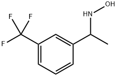 N-{1-[3-(trifluoromethyl)phenyl]ethyl}hydroxylamine Structure