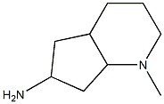 1-Methyloctahydro-1H-cyclopenta[b]pyridin-6-amine Structure