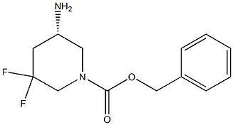 benzyl (S)-5-amino-3,3-difluoropiperidine-1-carboxylate Structure