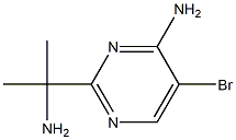 4-Amino-5-bromo-2-(2-aminopropan-2-yl)pyrimidine Structure