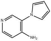 4-AMINO-3-(1H-PYRROL-1-YL)PYRIDINE Structure