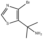 4-Bromo-5-(2-aminopropan-2-yl)thiazole Structure