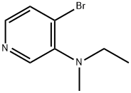 4-Bromo-3-(methylethylamino)pyridine Structure