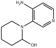 1-(4-AMINOPYRIDIN-3-YL)PIPERIDIN-2-OL Structure