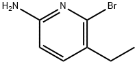 2-Amino-5-ethyl-6-bromopyridine Structure