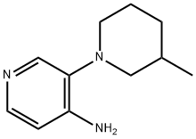 4-AMINO-3-(3-METHYLPIPERIDIN-1-YL)PYRIDINE Structure