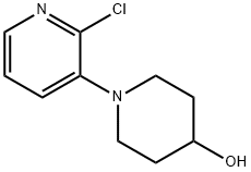 1-(2-CHLOROPYRIDIN-3-YL)PIPERIDIN-4-OL Structure