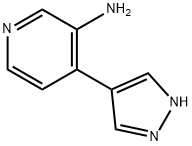 3-Amino-4-(pyrazol-4-yl)pyridine Structure