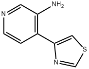 3-AMINO-4-(4-THIAZOLYL)PYRIDINE Structure