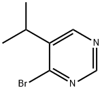 4-Bromo-5-(iso-propyl)pyrimidine Structure