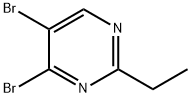 4,5-Dibromo-2-ethylpyrimidine Structure