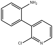 2-CHLORO-3-(2-AMINOPHENYL)PYRIDINE Structure