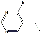 4-Bromo-5-ethylpyrimidine Structure