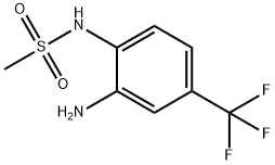 N-[2-amino-4-(trifluoromethyl)phenyl]methanesulfonamide Structure