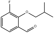 3-Fluoro-2-isobutoxybenzaldehyde Structure