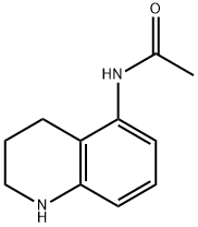 N-(1,2,3,4-tetrahydroquinolin-5-yl)acetamide Structure