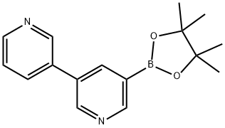 5-(3-Pyridyl)pyridine-3-boronic acid pinacol ester Structure
