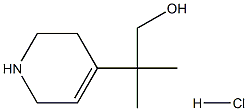 2-methyl-2-(1,2,3,6-tetrahydropyridin-4-yl)propan-1-ol hydrochloride 구조식 이미지