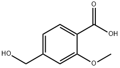 4-(hydroxymethyl)-2-methoxybenzoic acid Structure