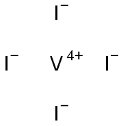 vanadium tetraiodide 구조식 이미지