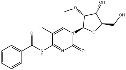 N4-benzoyl-2'-O-methyl-5-methylcytidine 구조식 이미지