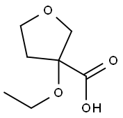 3-ethoxyoxolane-3-carboxylic acid Structure