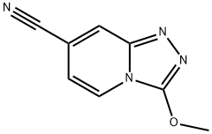 3-methoxy-[1,2,4]triazolo[4,3-a]pyridine-7-carbonitrile Structure