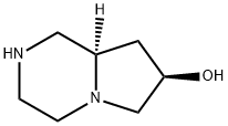 (7R,8aR)-octahydropyrrolo[1,2-a]pyrazin-7-ol Structure