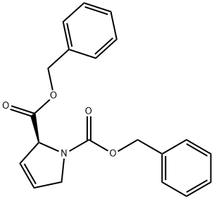 (S)-dibenzyl 2H-pyrrole-1,2(5H)-dicarboxylate Structure