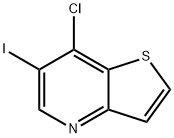 7-chloro-6-iodothieno[3,2-b]pyridine Structure