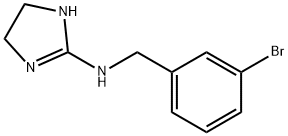 N-(3-bromobenzyl)-4,5-dihydro-1H-imidazol-2-amine Structure