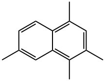 1,2,4,7-Tetramethylnaphthalene Structure