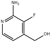 2-Amino-3-fluoro-4-(hydroxymethyl)pyridine Structure